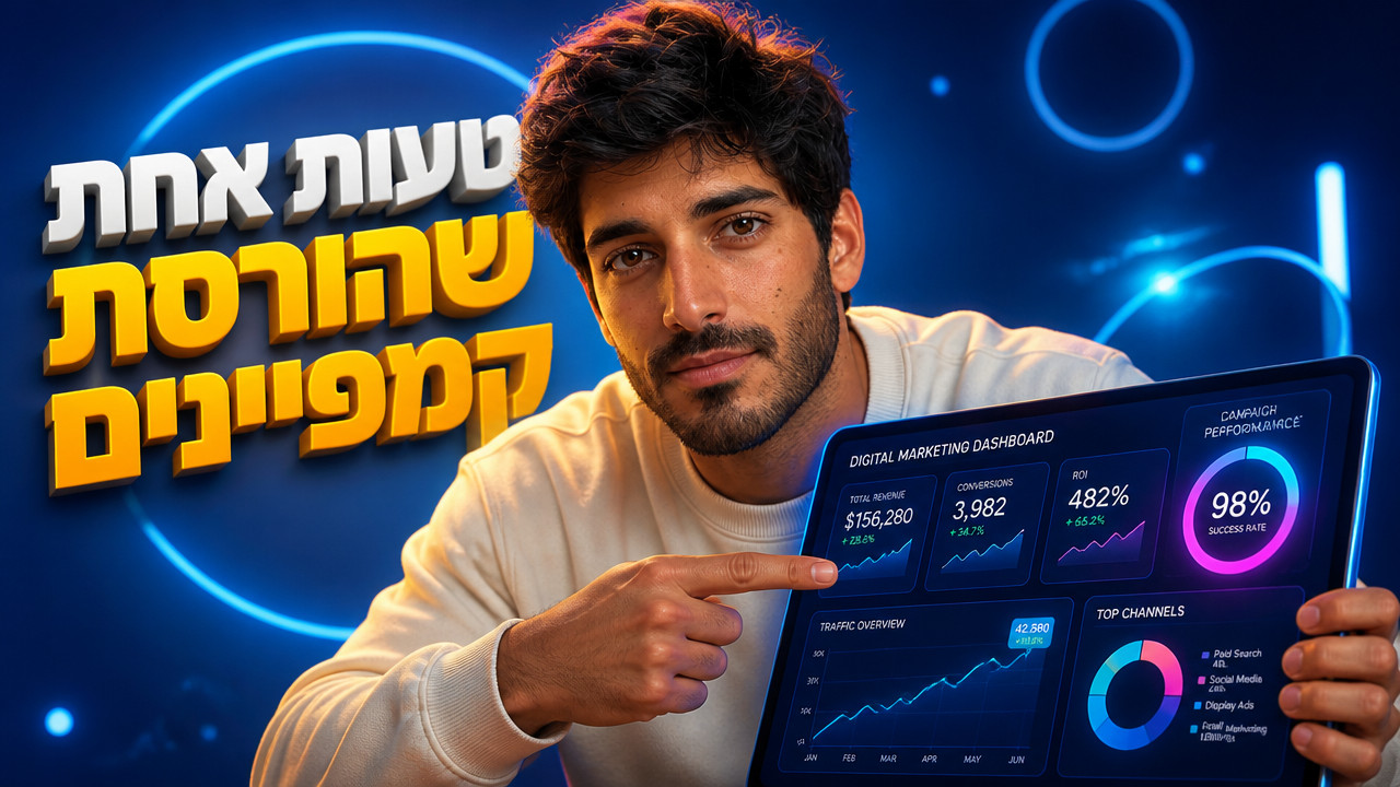 שיווק דיגיטלי: איך להצליח ב-2026 ולהוביל את השוק שלכם