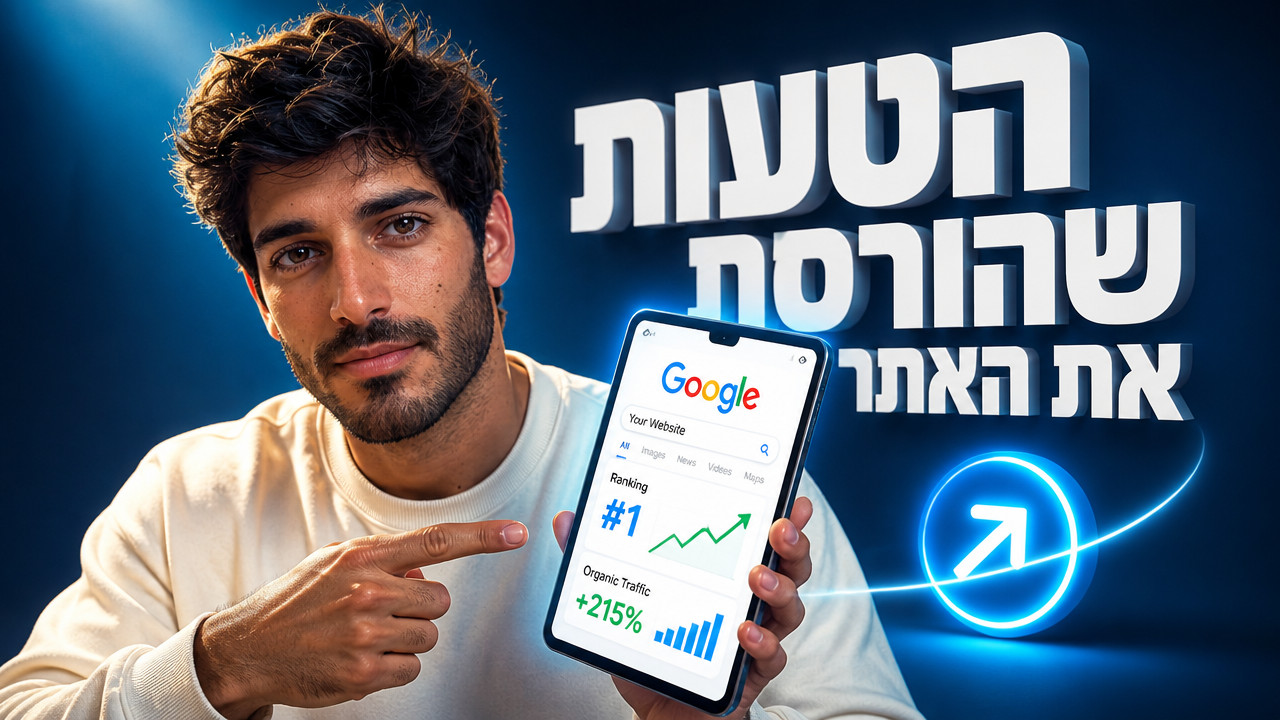 איך מקדמים אתר בגוגל לעסק קטן ב-2026? המדריך המלא