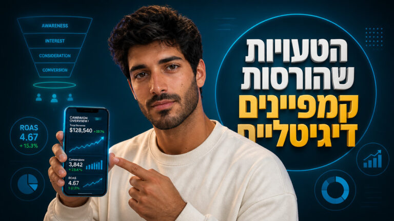 פרסום דיגיטלי לעסקים: המדריך המלא לתוצאות מדידות ב-2026