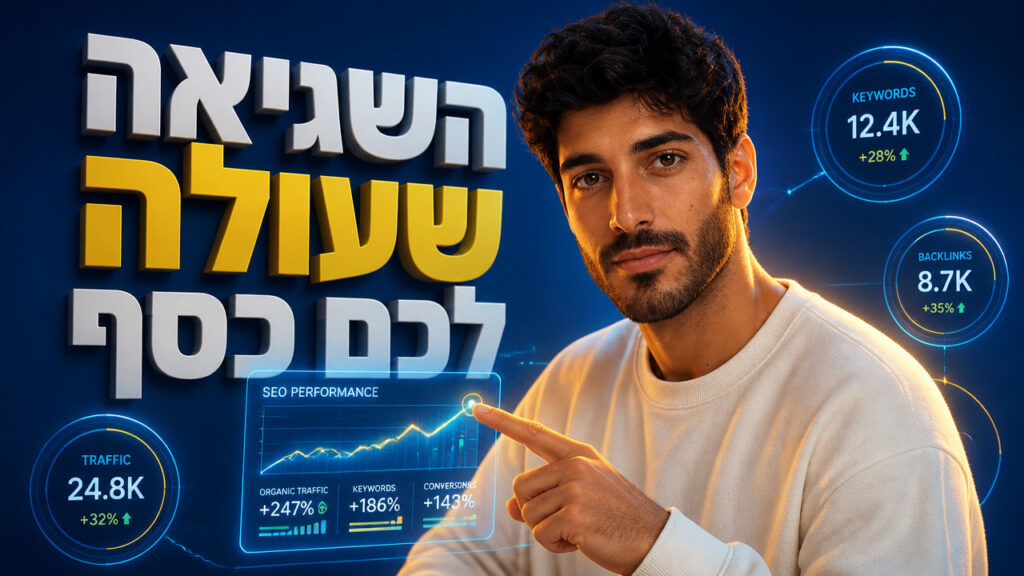 סוכנות SEO: כך תבחרו שותף דיגיטלי שמביא תוצאות אמיתיות