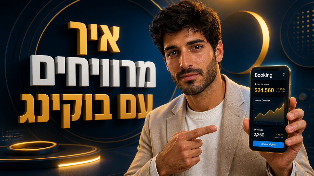 שיווק שותפים בוקינג: המדריך המקצועי להכנסה פאסיבית