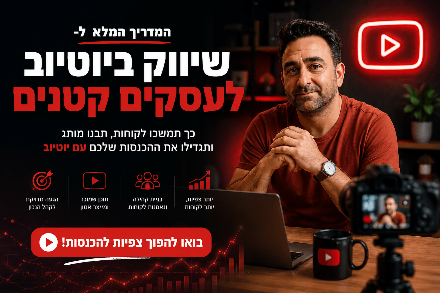 שיווק ביוטיוב לעסקים קטנים: המדריך ל-2026