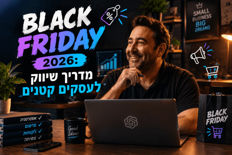 בלאק פריידי 2026: מדריך שיווק לעסקים קטנים
