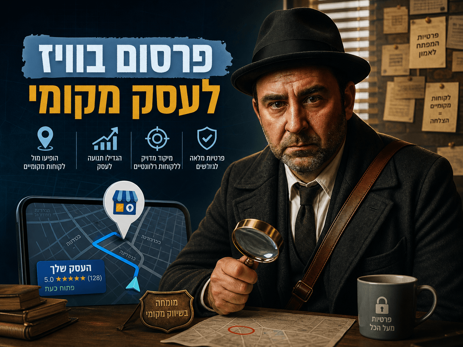 פרסום בוויז לעסק מקומי: המדריך המעודכן ל-2026